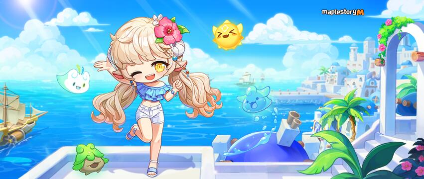 Discovery splash banner for MapleStory M Discord server