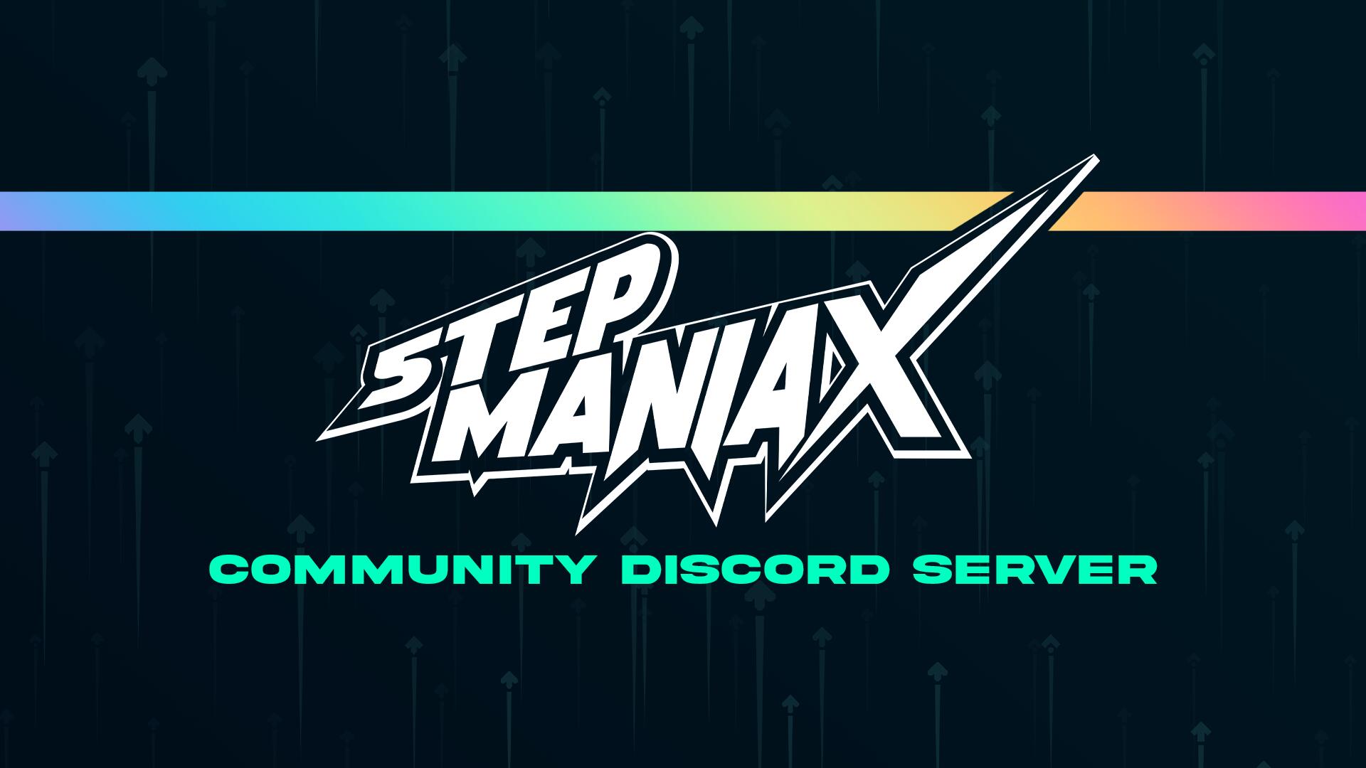 Discovery splash banner for StepManiaX Discord server