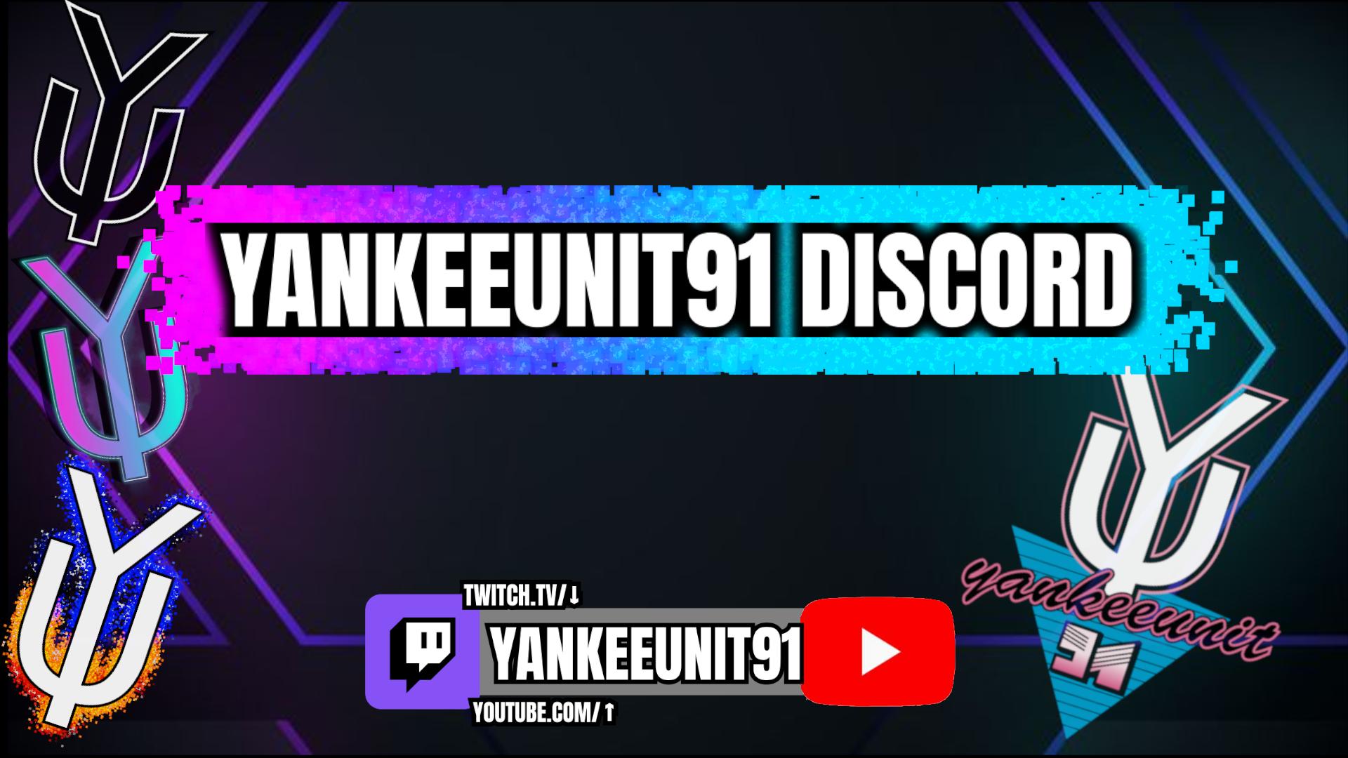 Discovery splash banner for YANKEEUNIT91 Community Discord server