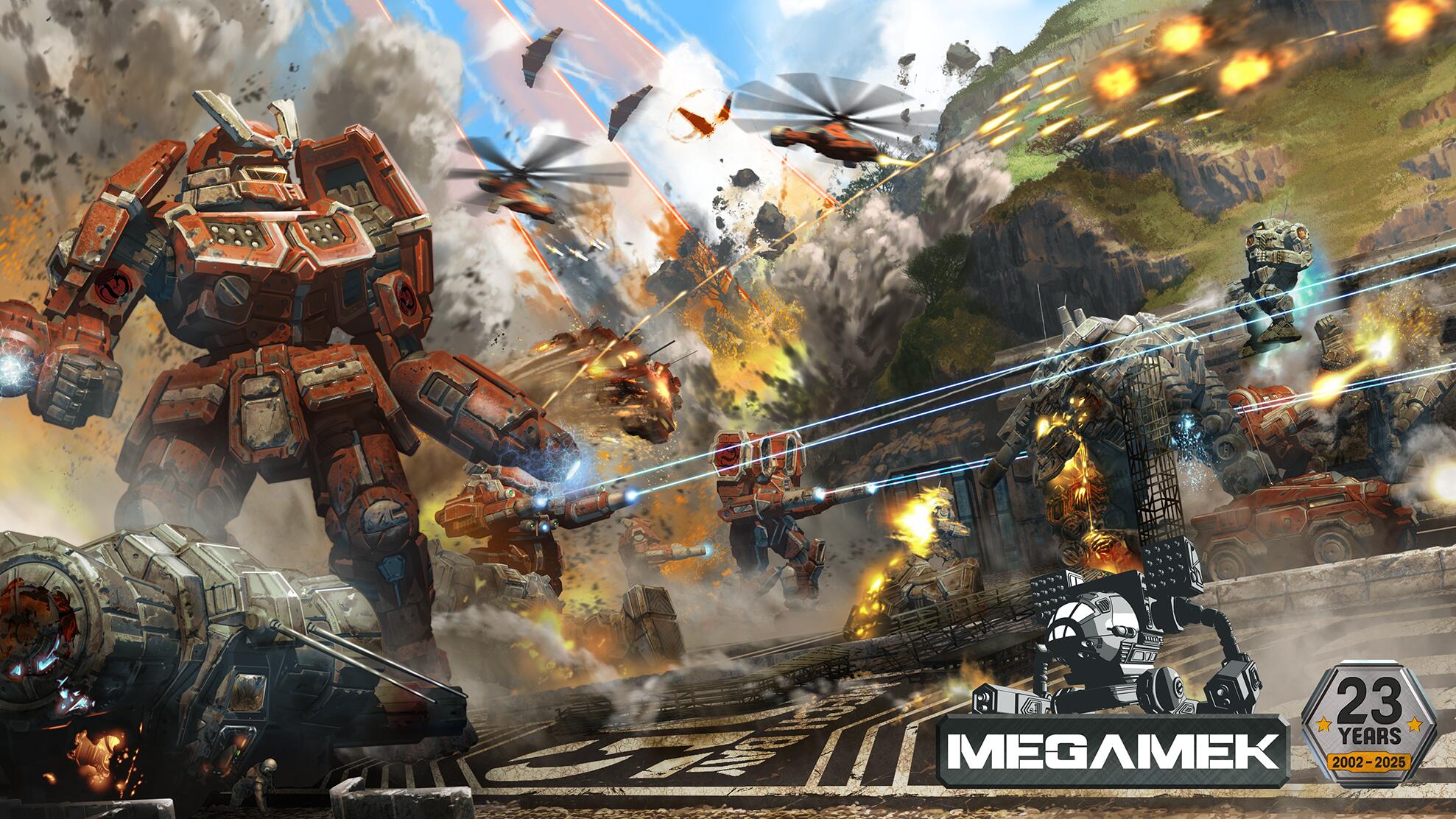 Discovery splash banner for MegaMek Suite of Programs Discord server