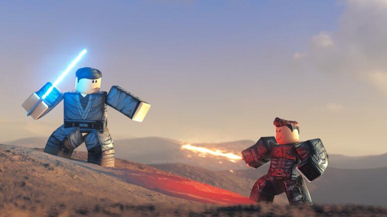 Discovery splash banner for Official Lightsaber Battles Discord Discord server