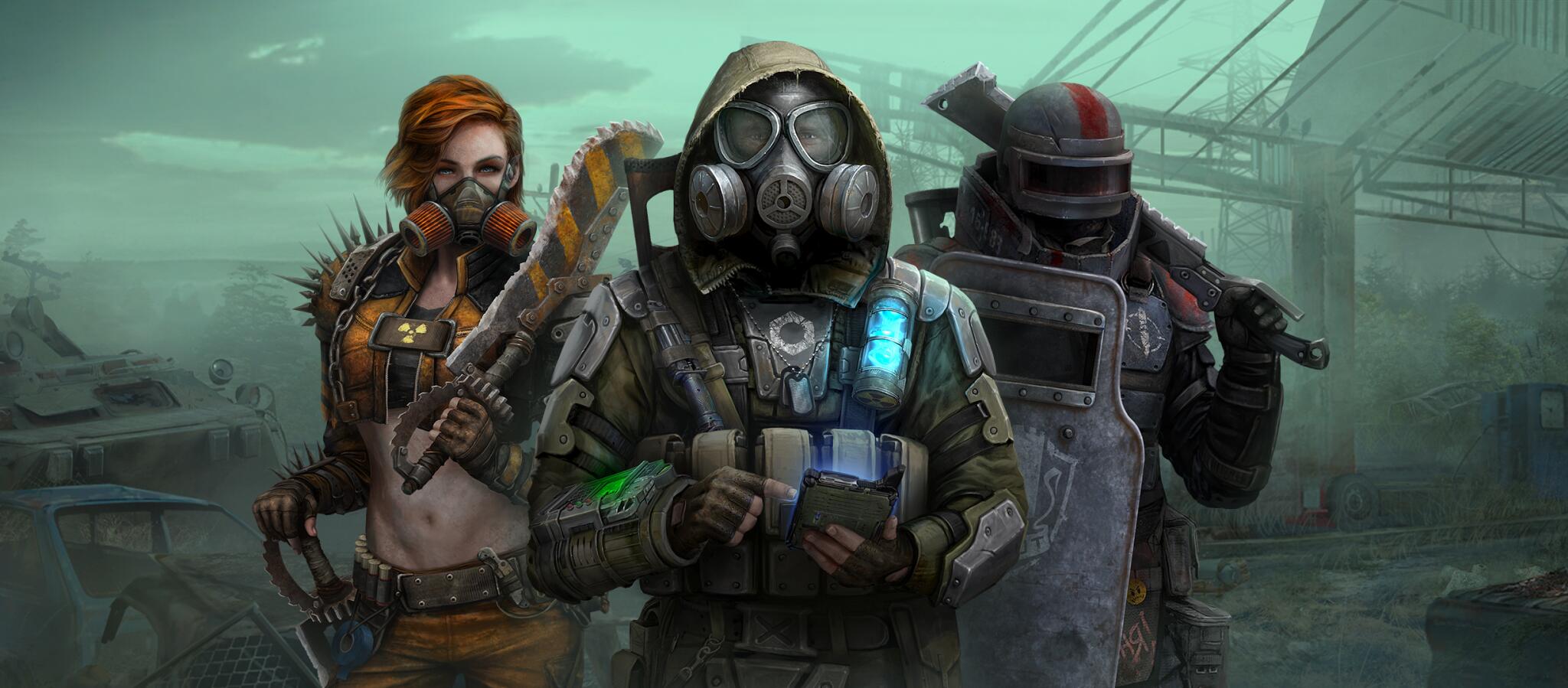Discovery splash banner for DOZ: Dawn of Zombies Discord server