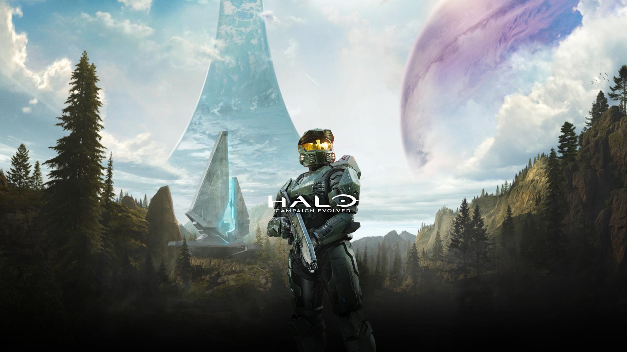 Discovery splash banner for Halo Discord server
