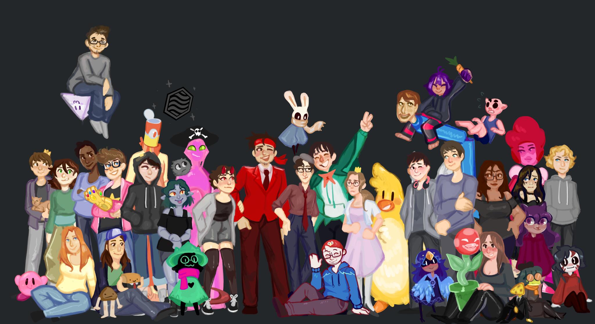 Discovery splash banner for The Blue Order Discord server