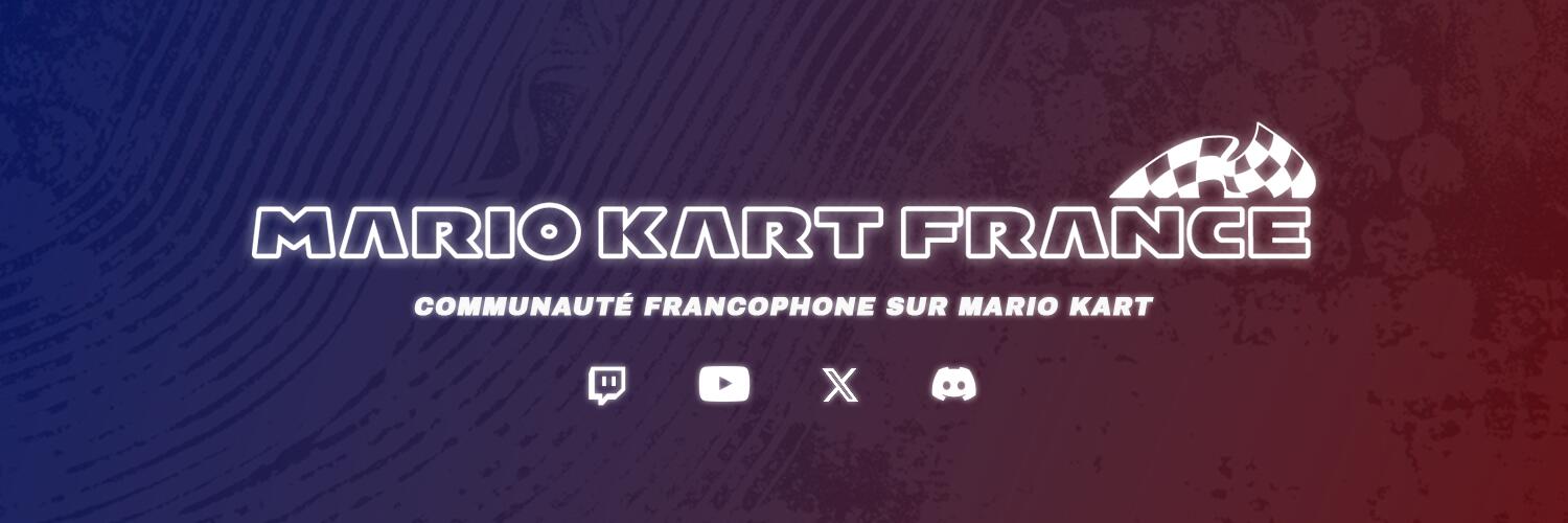 Discovery splash banner for Mario Kart France Discord server