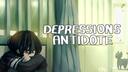 Discovery splash banner for Depressions Antidote |  ・ anime chat help emojis art vc Discord server