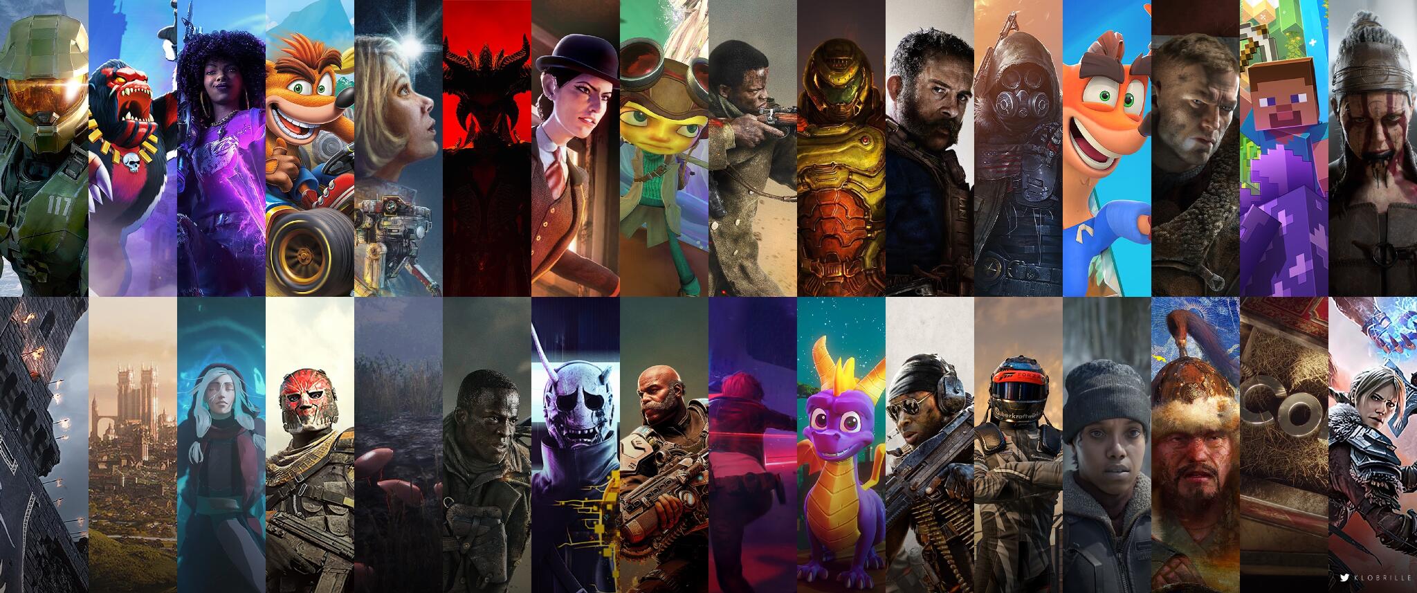Discovery splash banner for XBOX Brasil Discord server