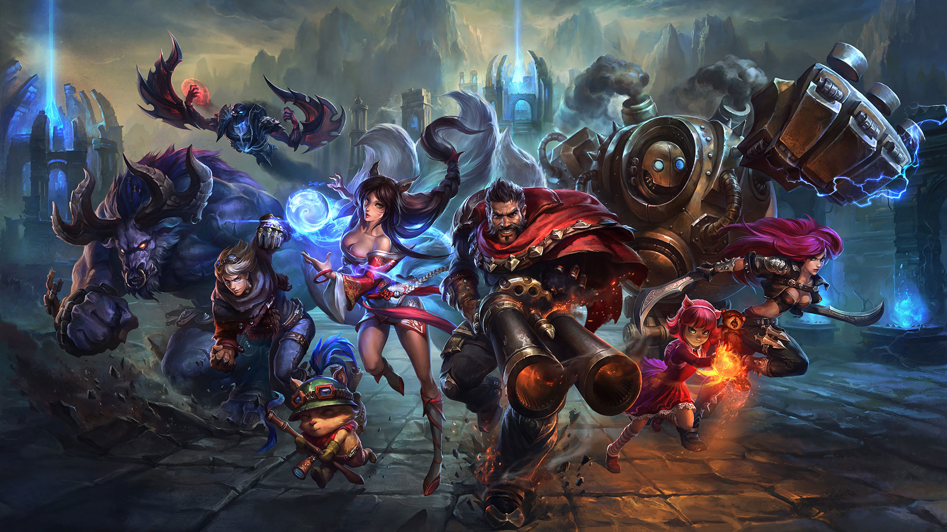 Discovery splash banner for League of Legends Polska Discord server