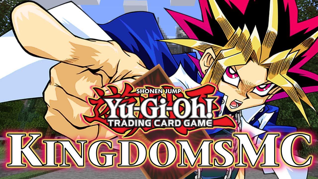 Discovery splash banner for Kingdoms YGO Discord server
