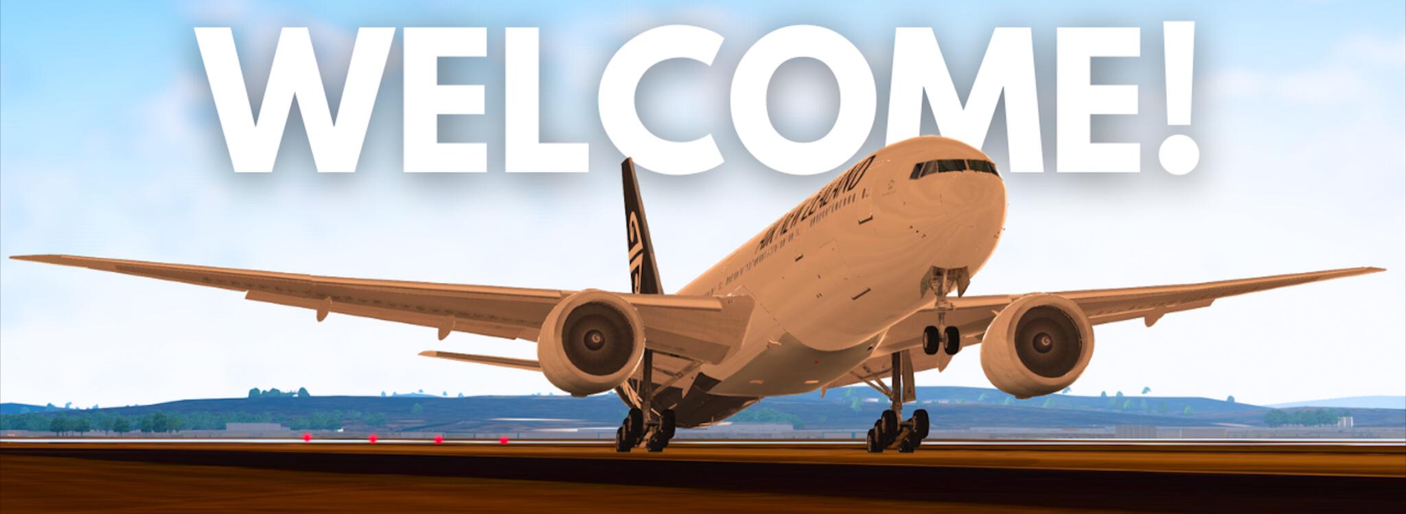 Discovery splash banner for GeoFS Events Discord server