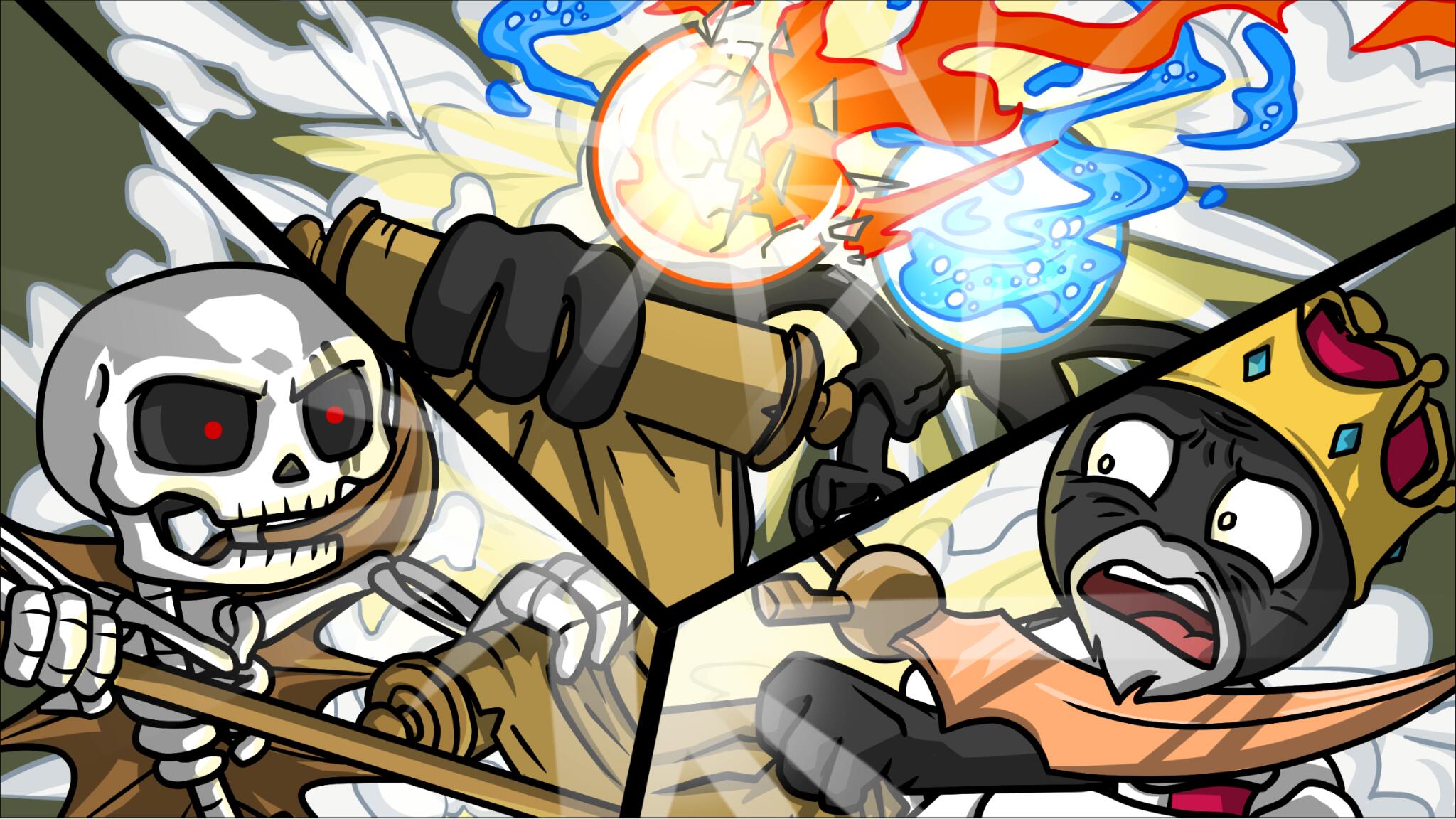 Discovery splash banner for Stick War Discord server
