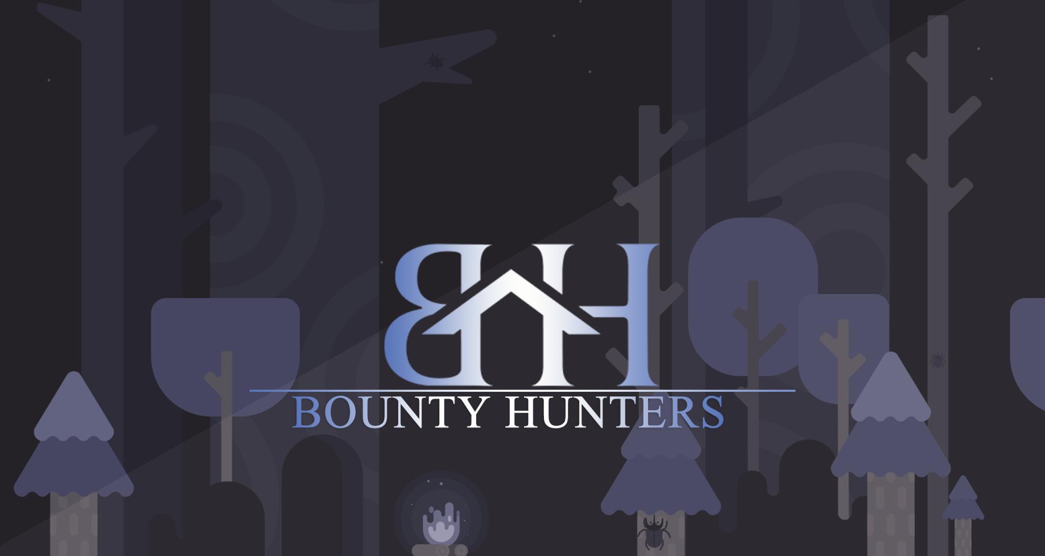 Discovery splash banner for Bounty Hunters Discord server