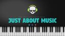 Discovery splash banner for Just About Music 🎵 Discord server