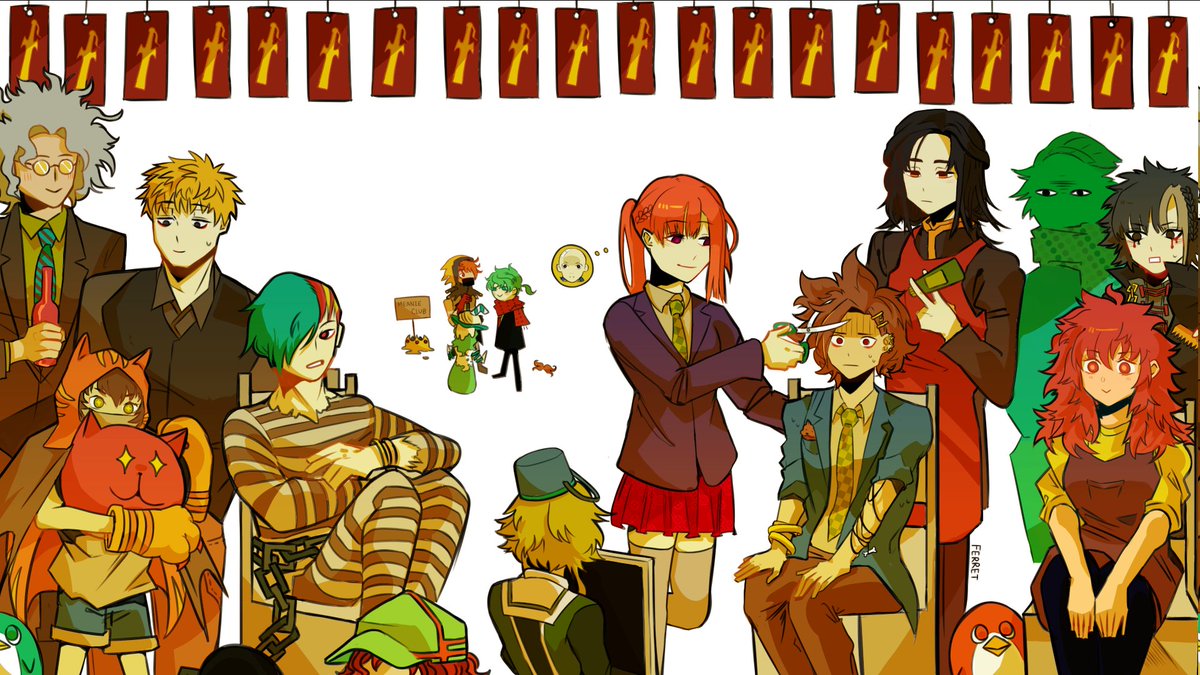 Discovery splash banner for Your Turn To Die Discord server