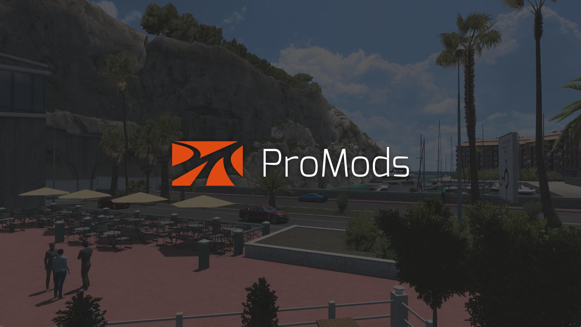 Discovery splash banner for ProMods Community Discord server