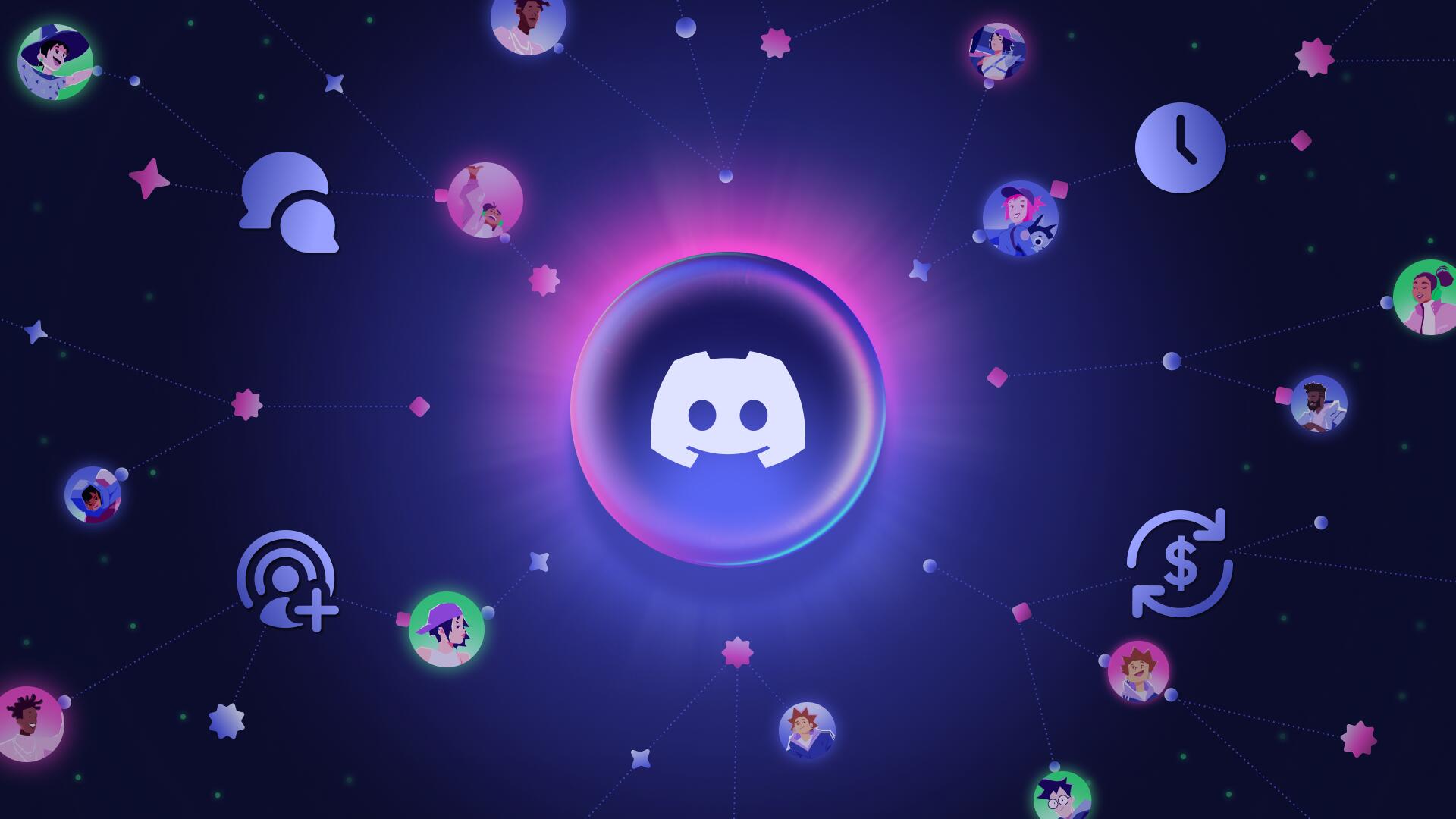 Discovery splash banner for Discord Developers Discord server