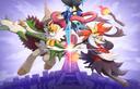 Discovery splash banner for Discord do Camaleão 🦎🌈 Discord server