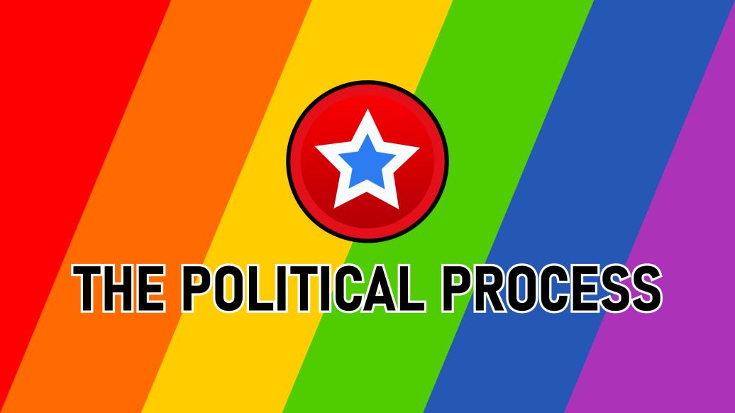 Discovery splash banner for The Political Process Discord server