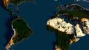 Discovery splash banner for Minecraft Earth Map Discord server