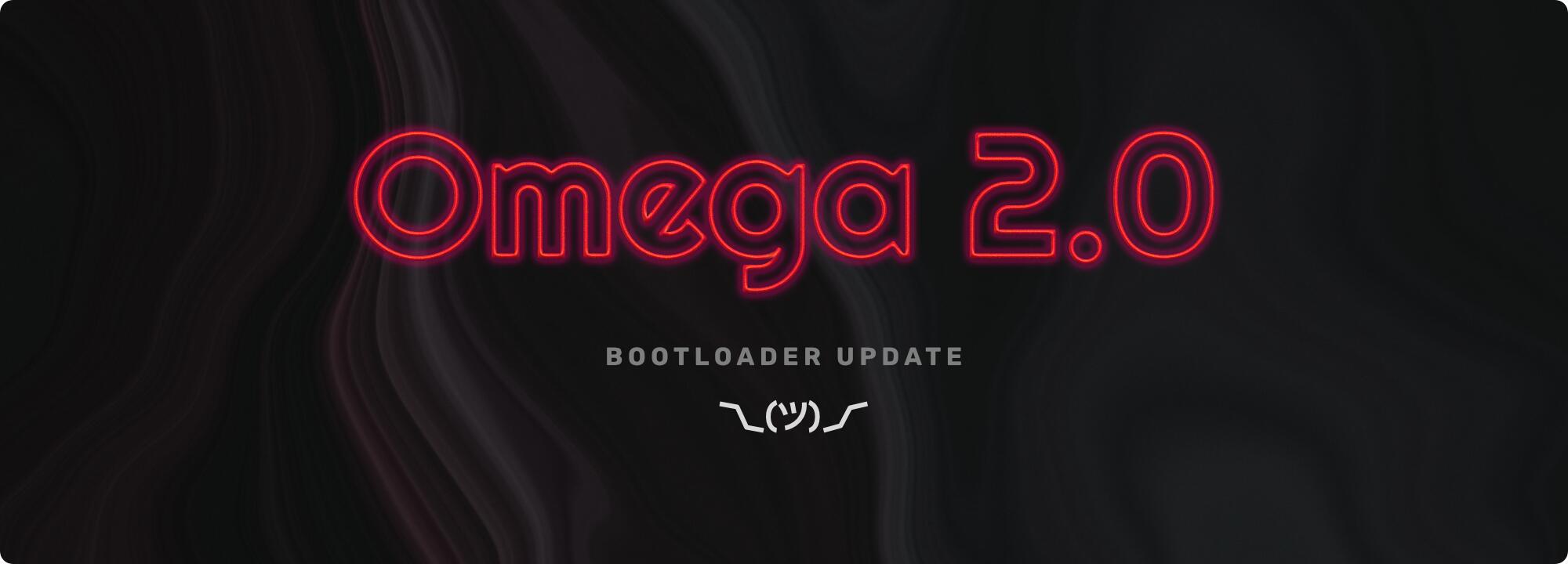 Discovery splash banner for Omega Community Discord server