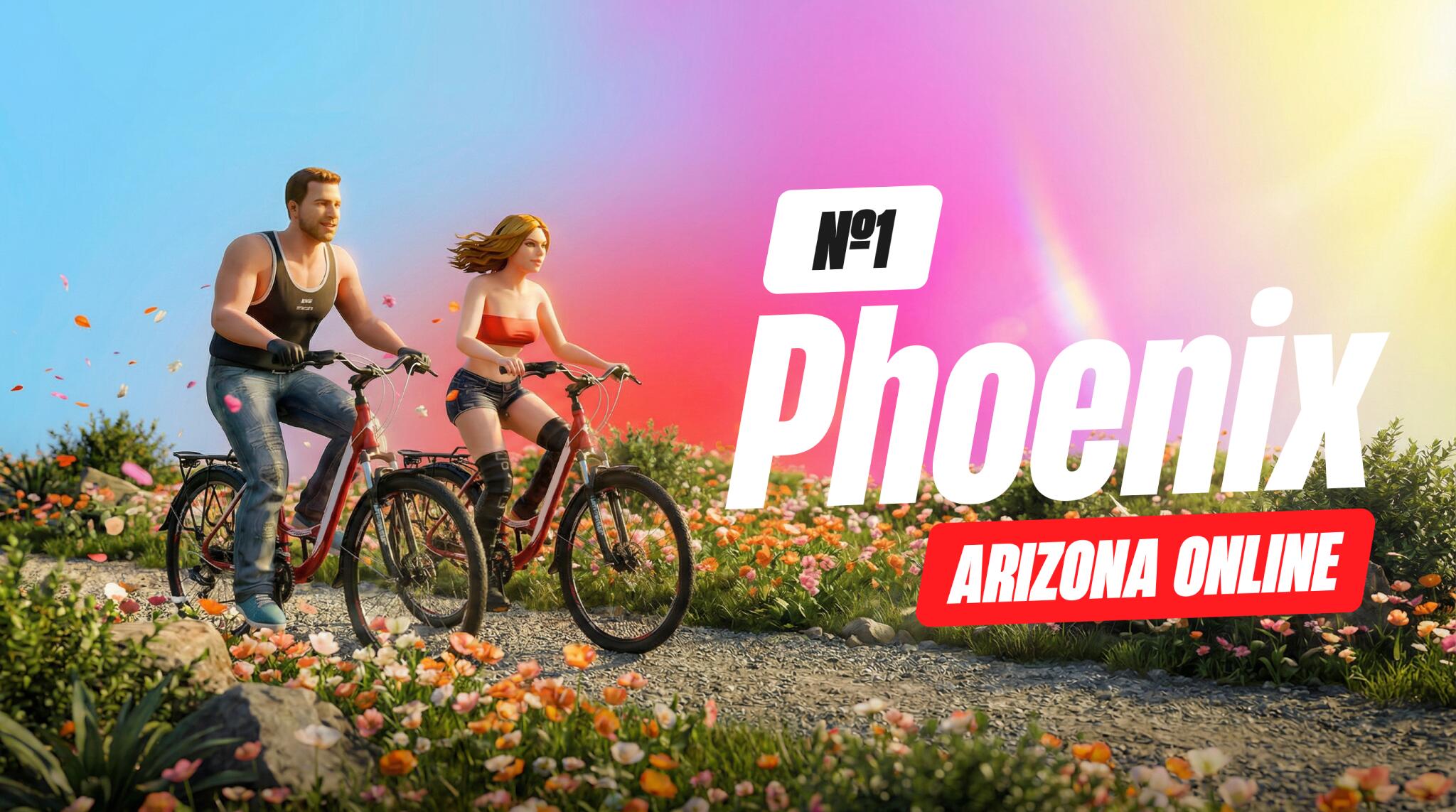 Discovery splash banner for Arizona Role Play | Phoenix 🦋 Discord server