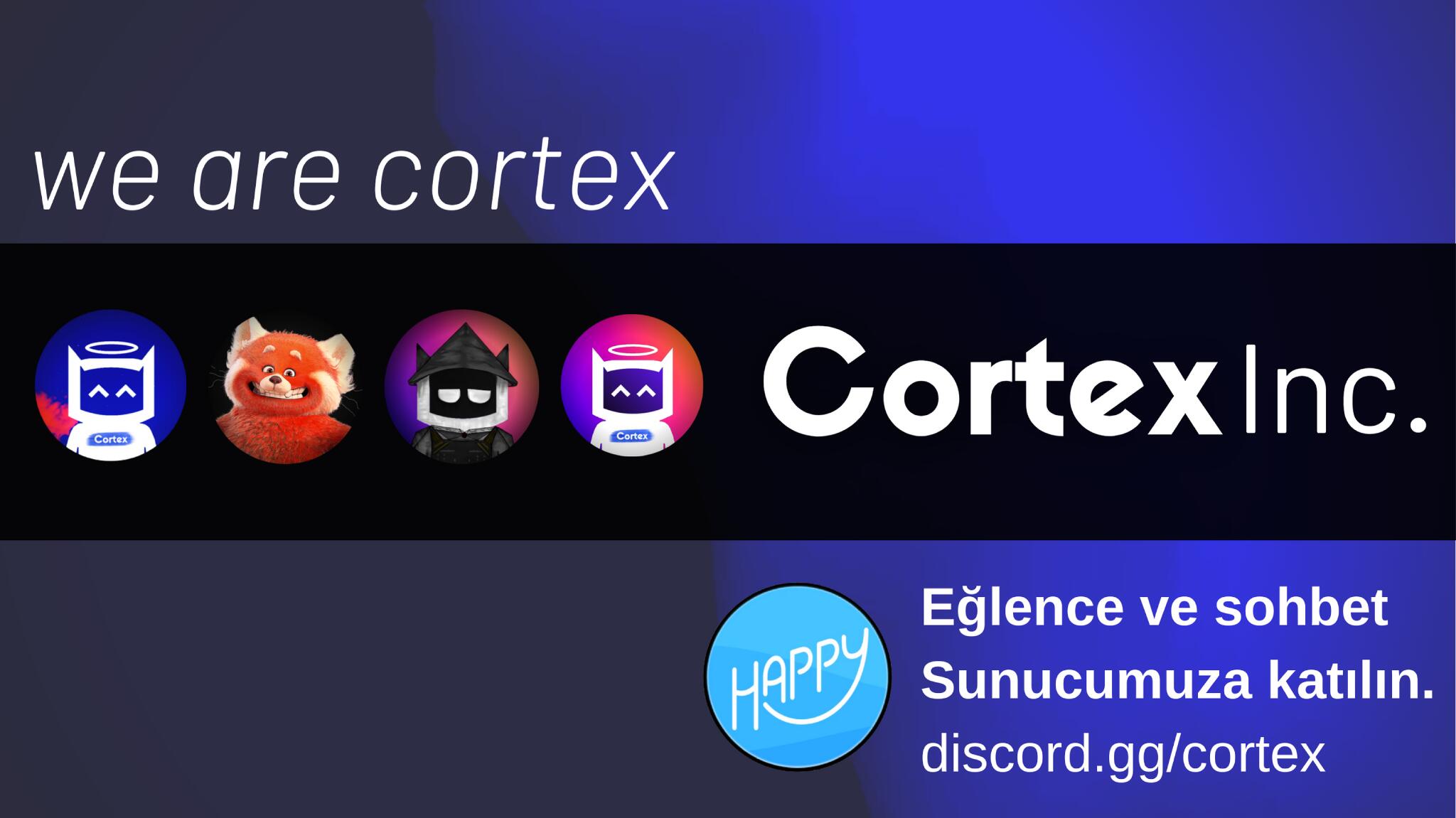 Discovery splash banner for CortexAI.io 🧿 Discord server