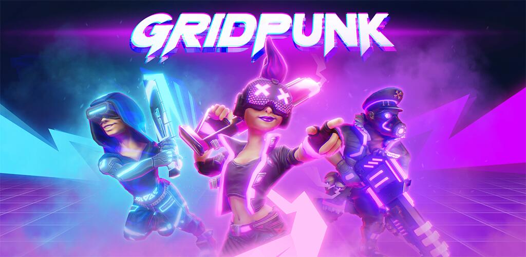 Discovery splash banner for Gridpunk Discord server