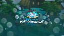 Discovery splash banner for CoralMC 🦈🌴 Discord server