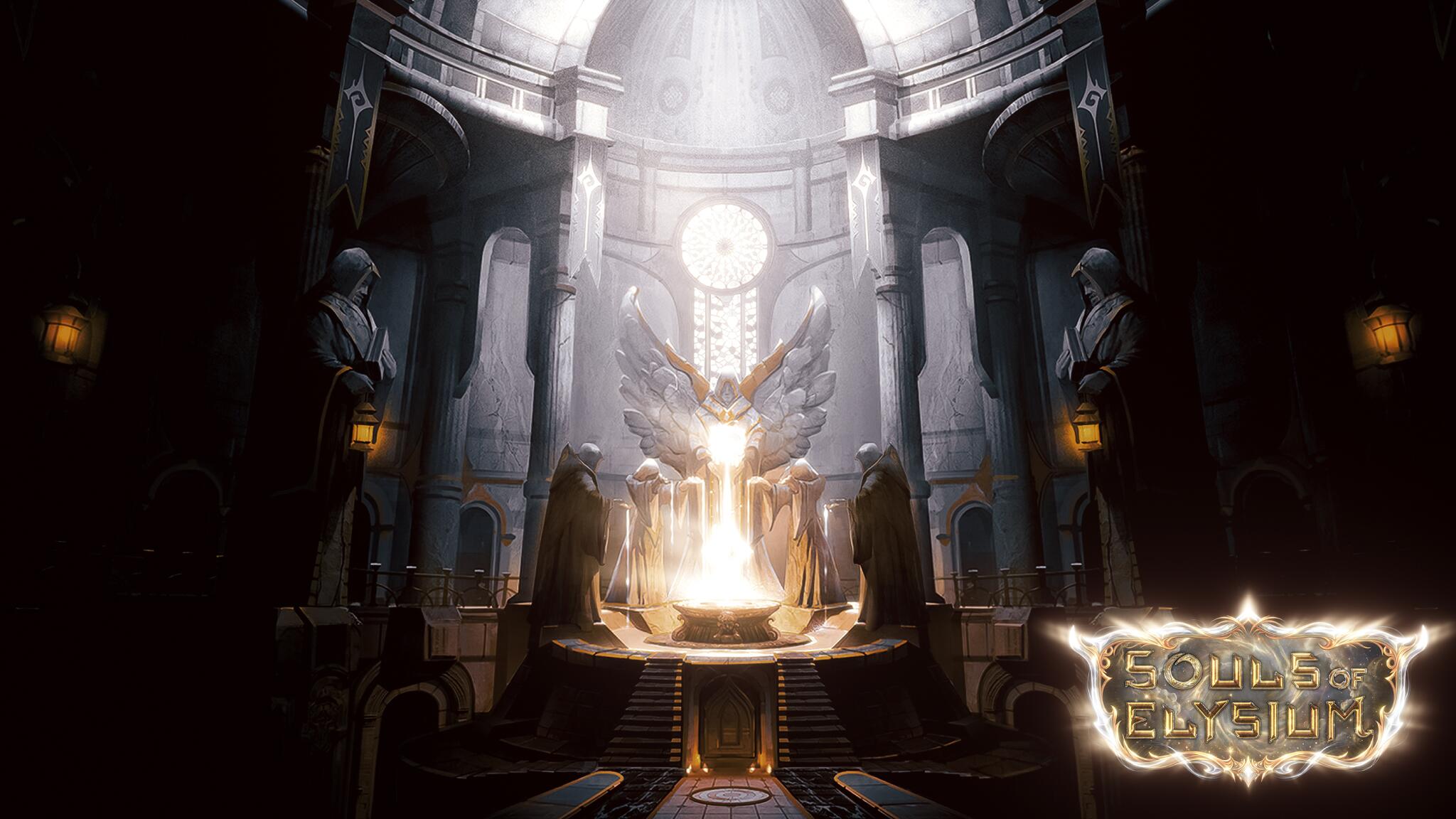 Discovery splash banner for Souls of Elysium Discord server
