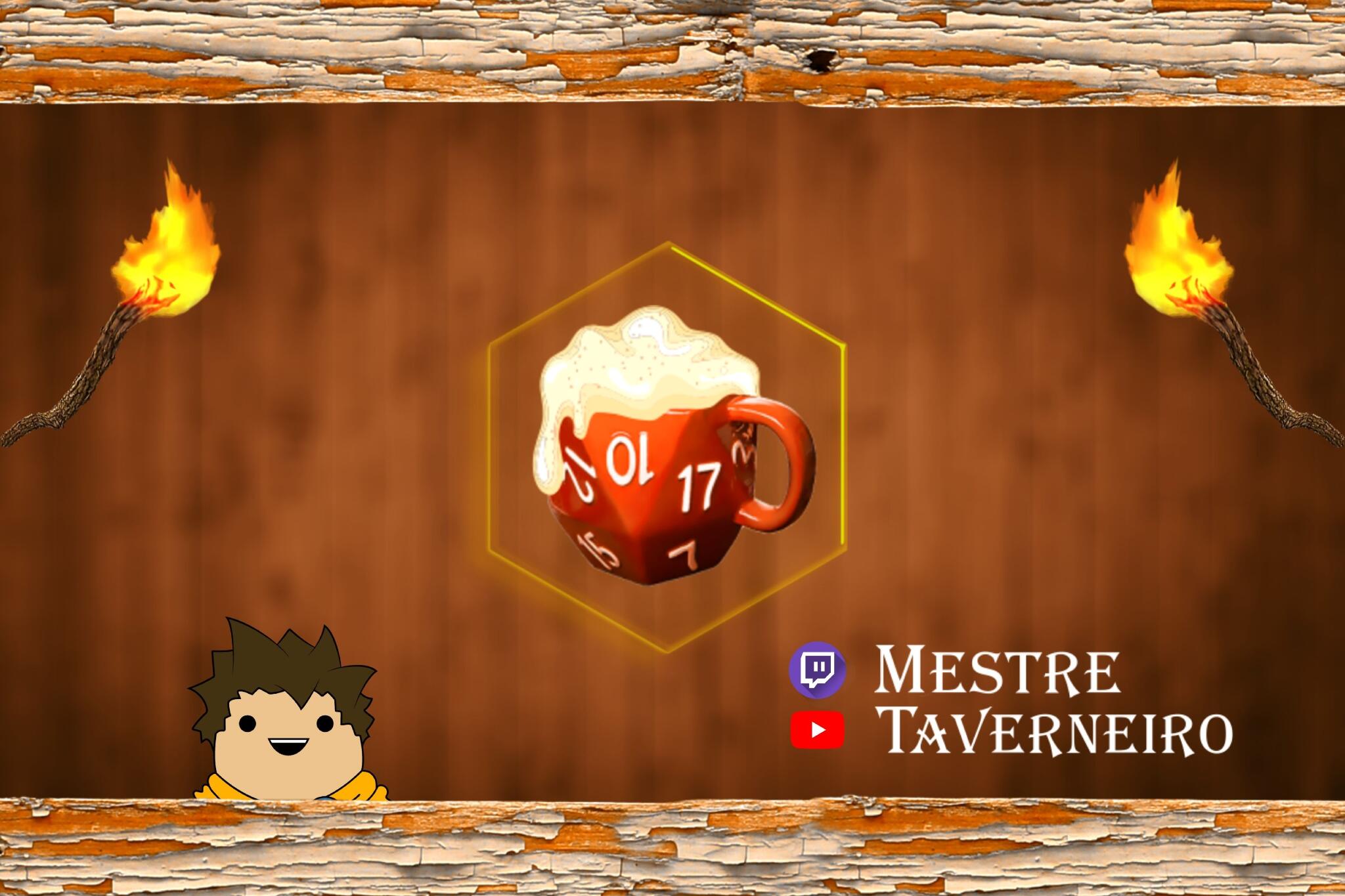 Discovery splash banner for Encontros Aleatórios (mestre taverneiro) Discord server