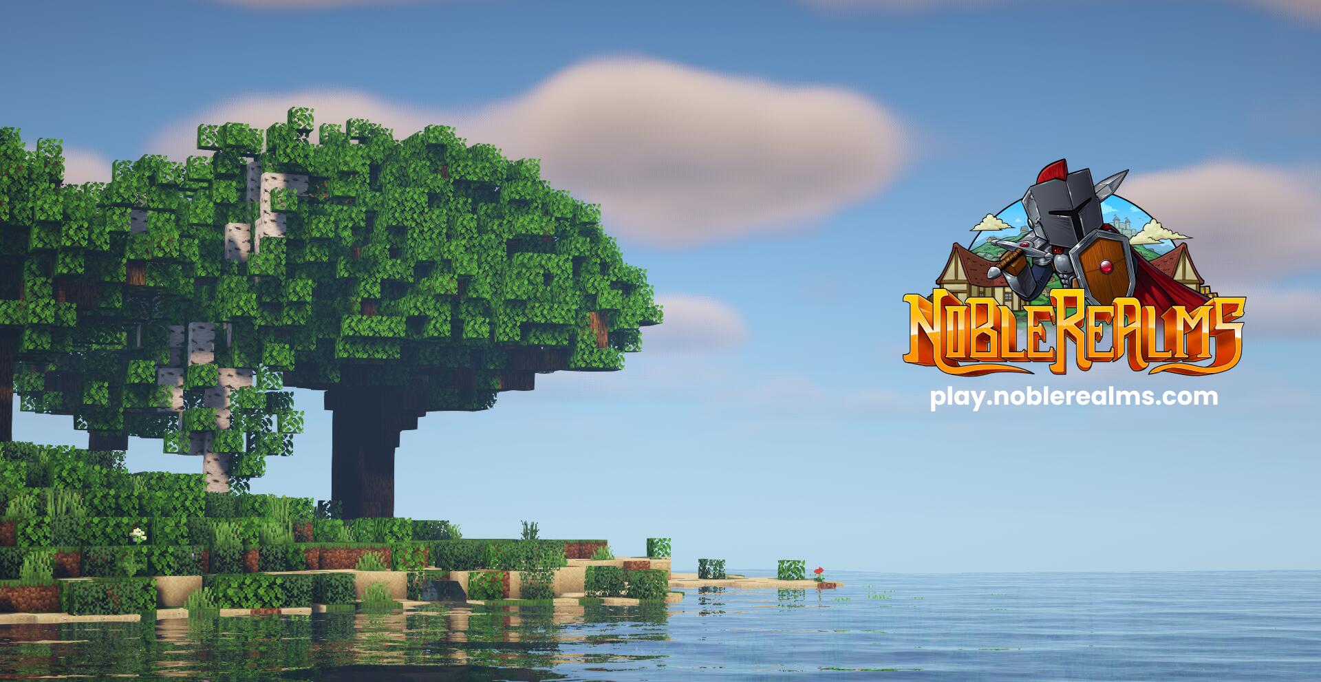 Discovery splash banner for NobleRealms Discord server