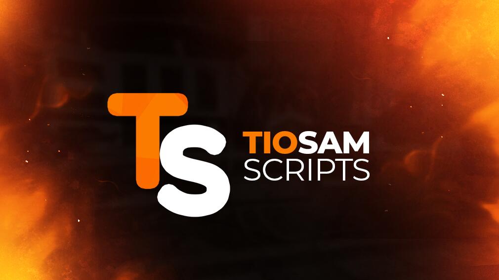 Discovery splash banner for TioSam Scripts Discord server