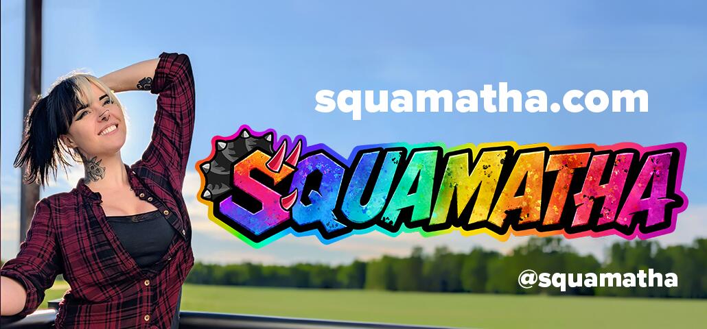 Discovery splash banner for The Squamily Discord server