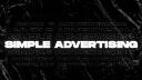 Discovery splash banner for Simple Advertising | Advertise・Self Promo・Twitter・Social Media・YouTube・Instagram・Tiktok・Partnerships Discord server