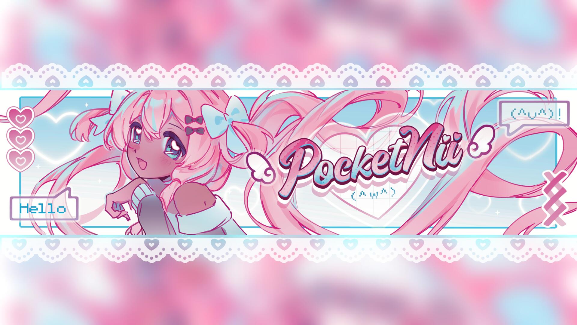 Discovery splash banner for Nii’s Art Corner┊Art & GFX┊C𝚘mmissi𝚘n Talented Artists! ♡ Discord server