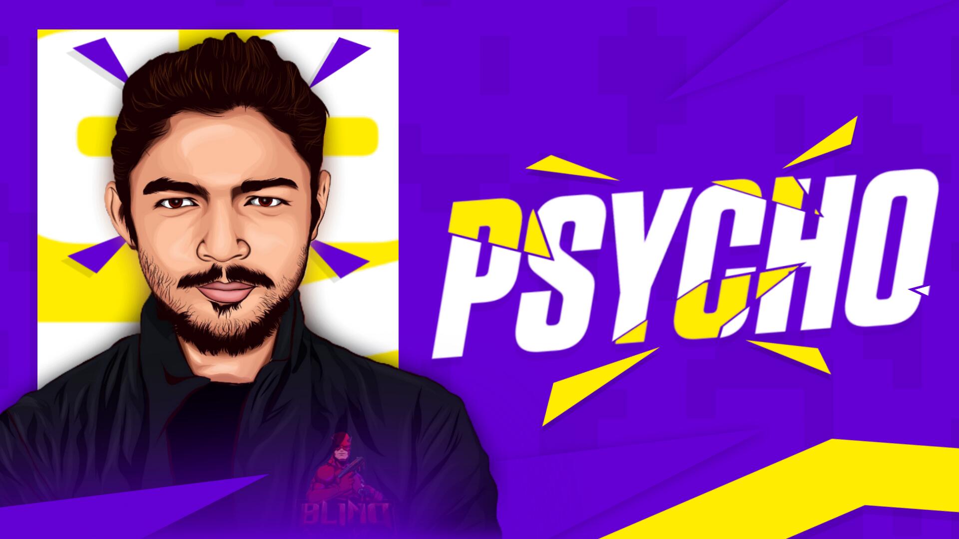 Discovery splash banner for Blind Psycho Discord server