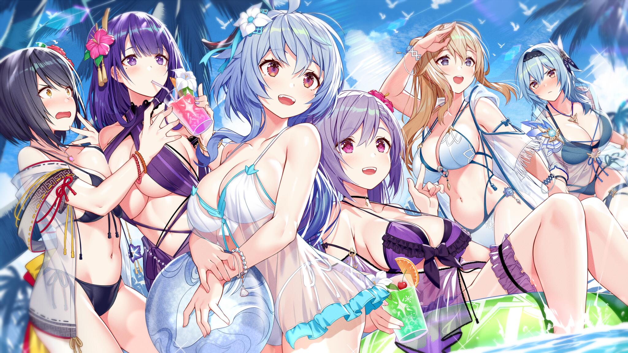 Discovery splash banner for Genshin Impact India Discord server