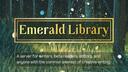 Discovery splash banner for Emerald Library Discord server