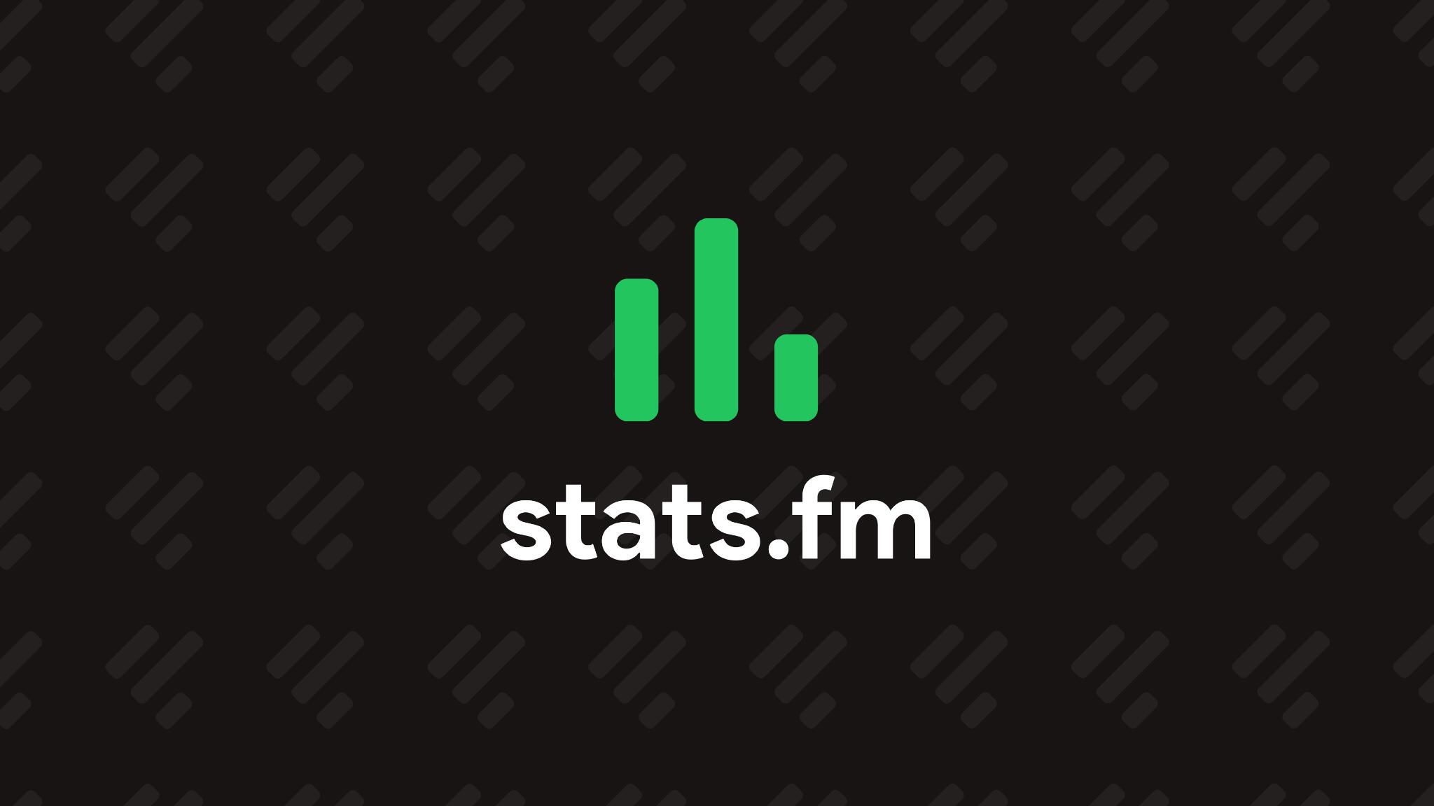 Discovery splash banner for stats.fm for Spotify & Apple Music Discord server