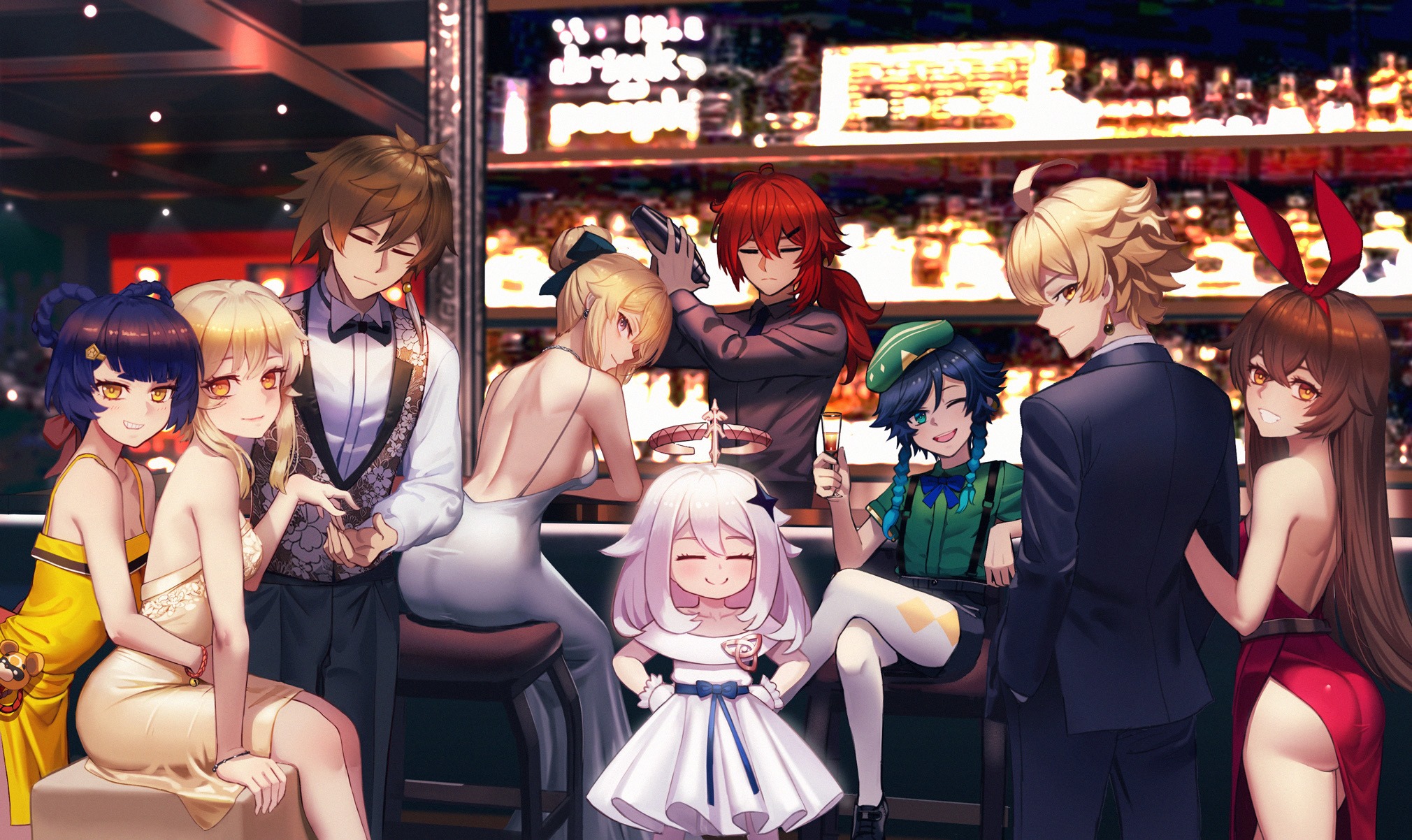 Discovery splash banner for Genshin Impact Việt Nam Discord server