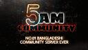 Discovery splash banner for 5AM Community Discord server