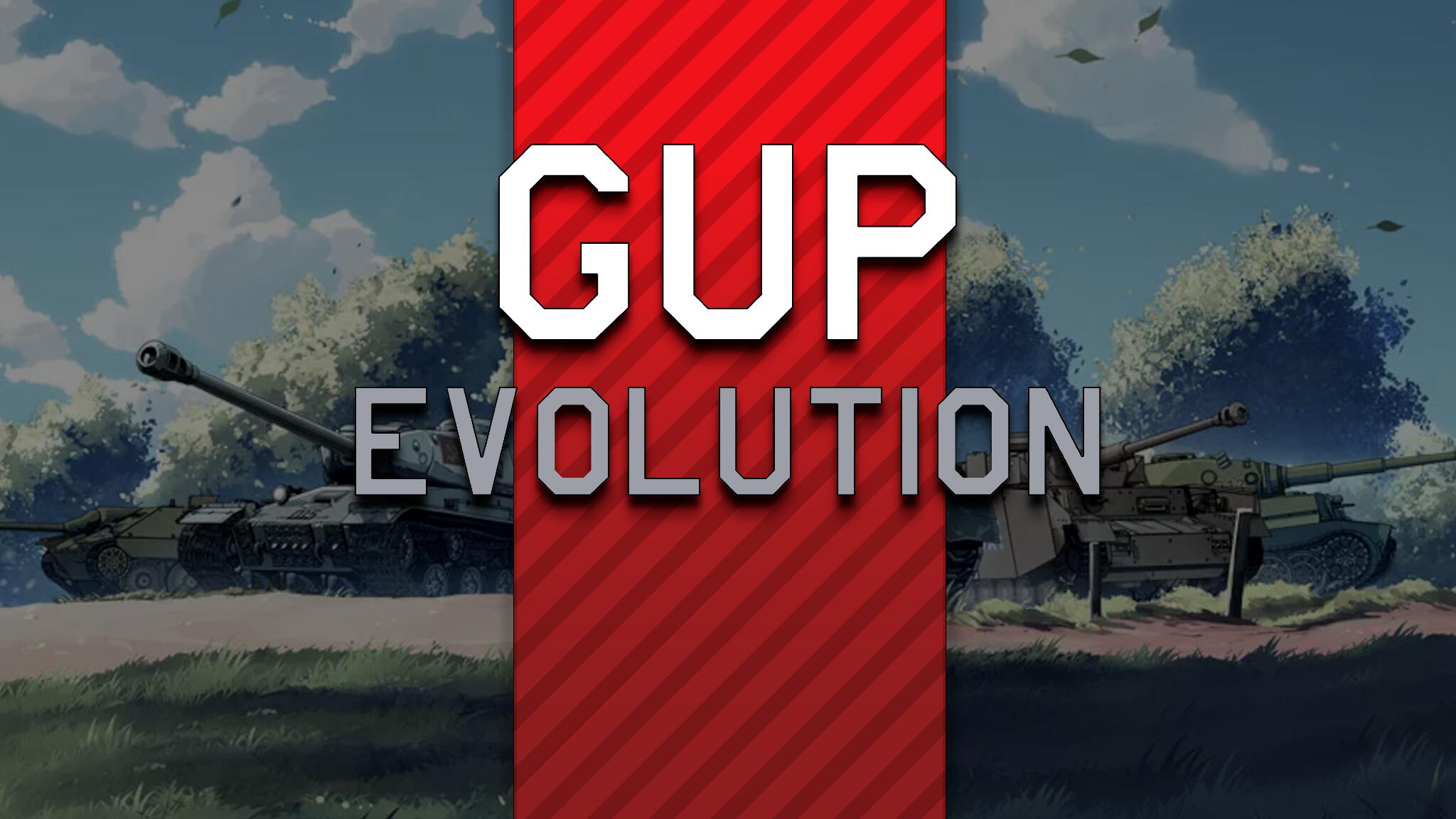Discovery splash banner for Girls und Panzer: Evolution Discord server