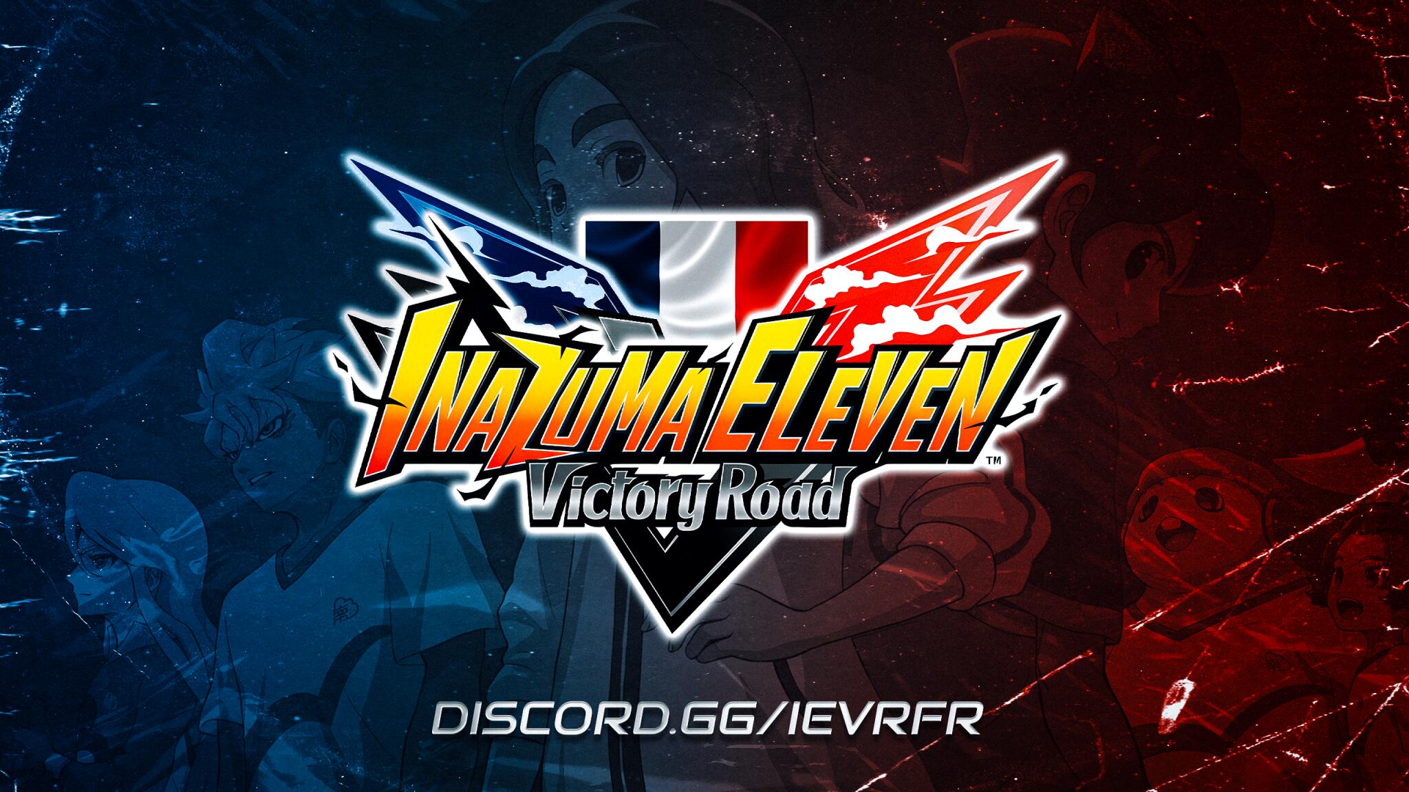 Discovery splash banner for Inazuma Eleven: VICTORY ROAD FR Discord server