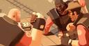 Discovery splash banner for TF2: The Room Discord server