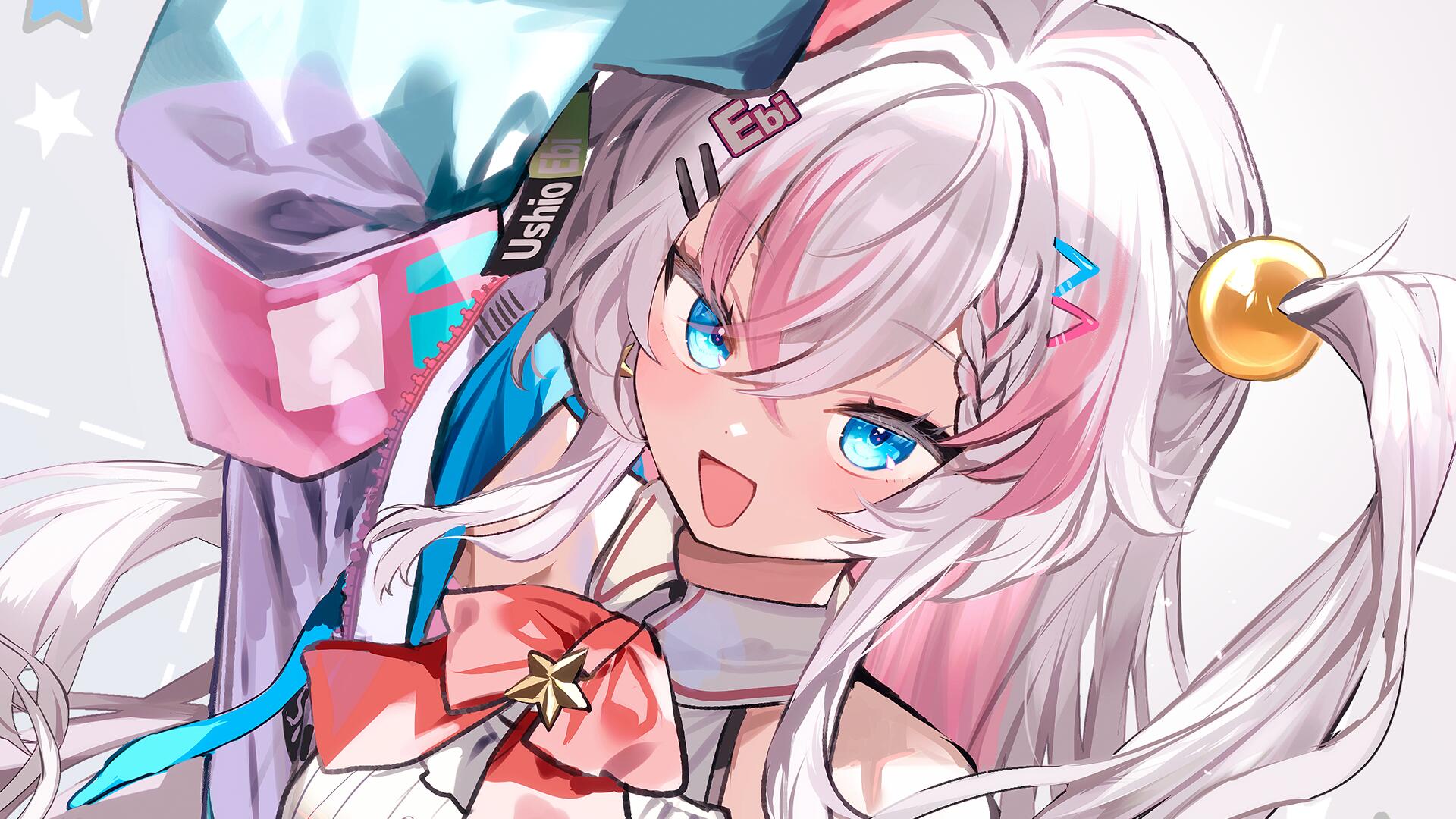 Discovery splash banner for Ebi's Prawn Hub ♡ Discord server