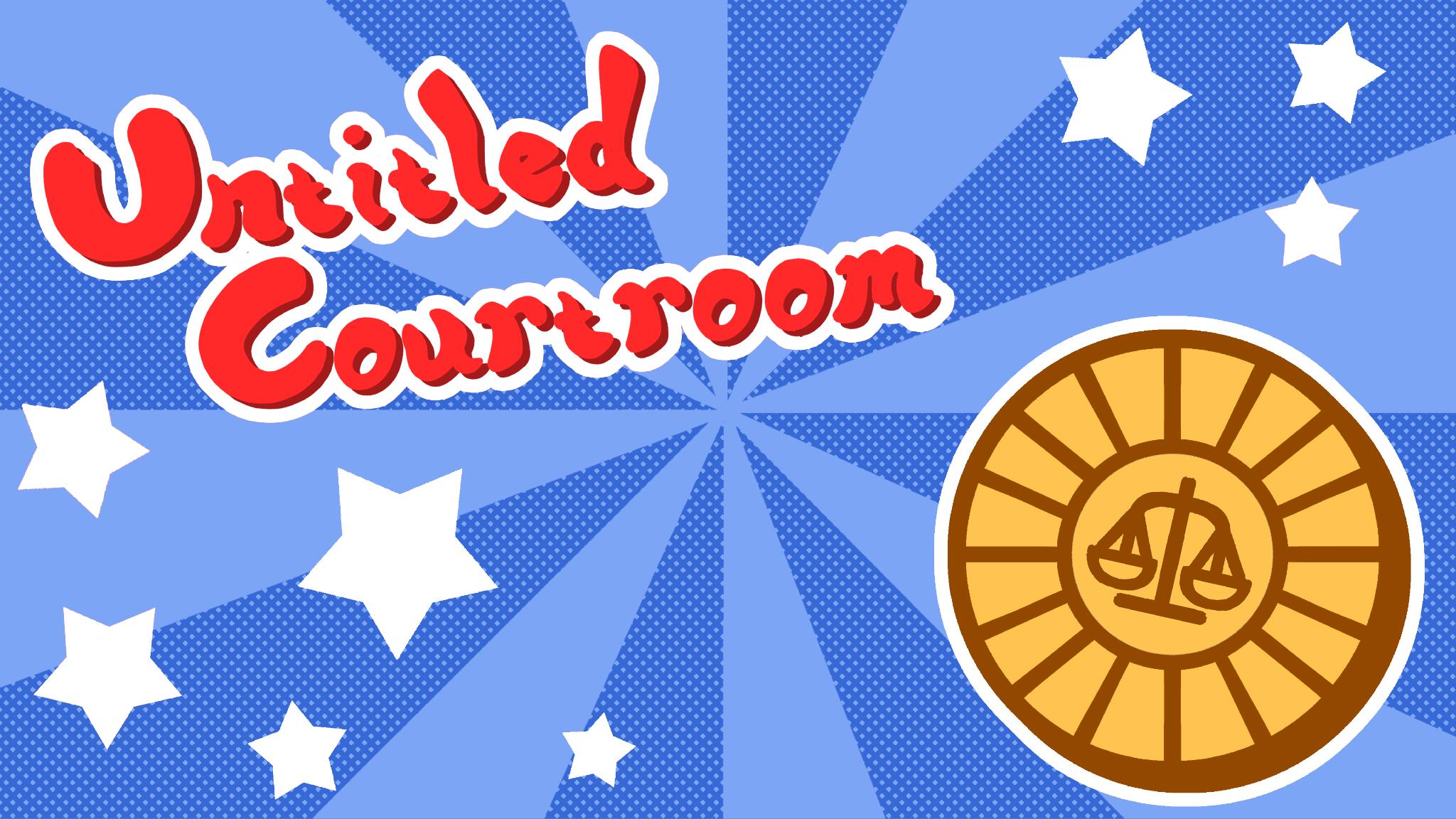 Discovery splash banner for Untitled Courtroom Discord server