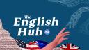 Discovery splash banner for The English Hub Discord server