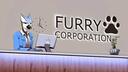Discovery splash banner for Furry Corporation Discord server
