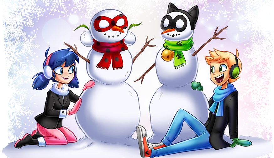 Discovery splash banner for Miraculous World! Discord server