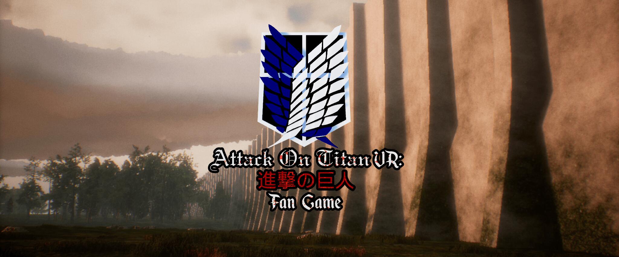 Discovery splash banner for Attack On Titan VR: Fan Game Discord server